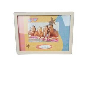 Hallmark‎ 4 x6 Photo Frame, with Beach Theme -says Our Own Paradise New